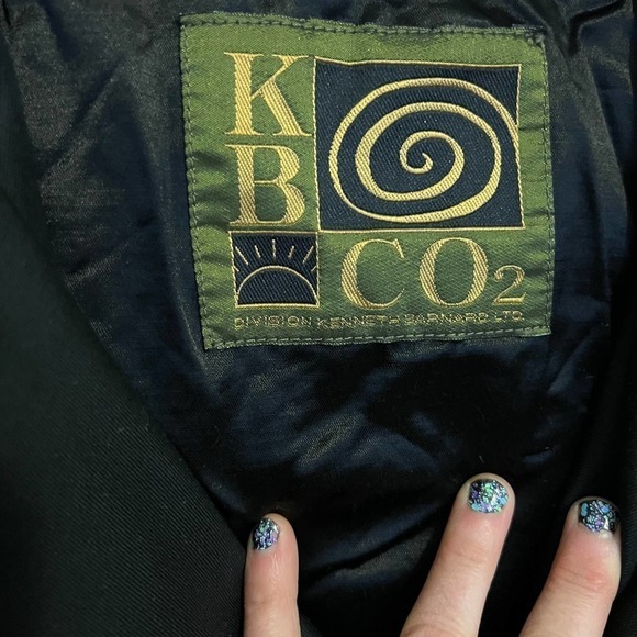 KB CO2 Wool Blend Winter Trench Coat 38 Reg - Picture 4 of 13